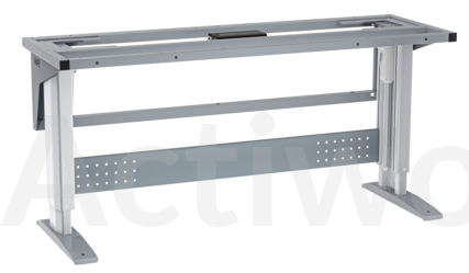 Structure de poste W400 - 1600 x 600 mm - 400kg